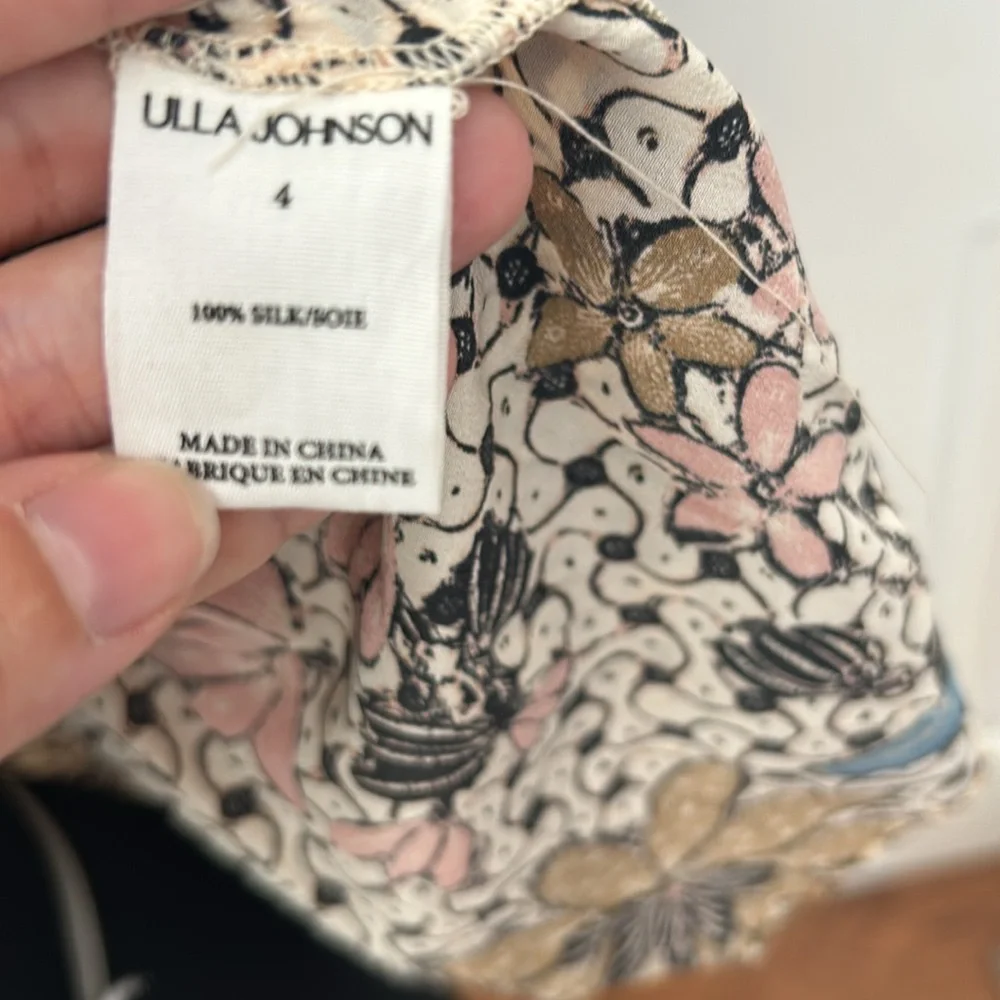 Ulla Johnson Floral Mini Dress - Picture 6 of 7